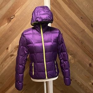 Eddie Bauer First Ascent EB800 Women’s Premium Goose Down Hooded Winter Jacket S